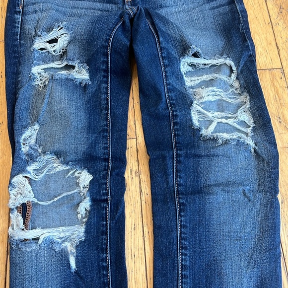 AMERICAN EAGLE Super Stretch Jegging. Size: 6 x-long. EUC. - Picture 3 of 9